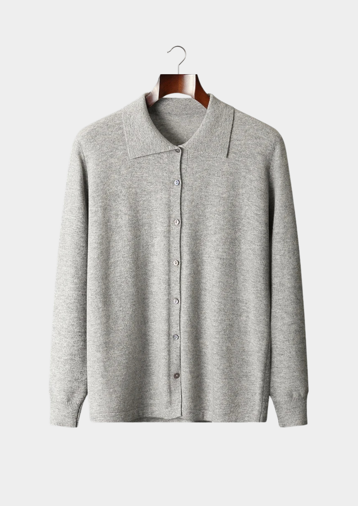 CARDIGAN POLO 100% CASHMERE