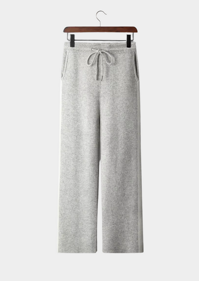 PANTALONI LARGHI PER IL TEMPO LIBERO IN 100% CASHMERE