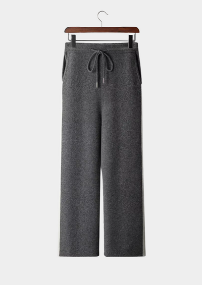 PANTALONI LARGHI PER IL TEMPO LIBERO IN 100% CASHMERE
