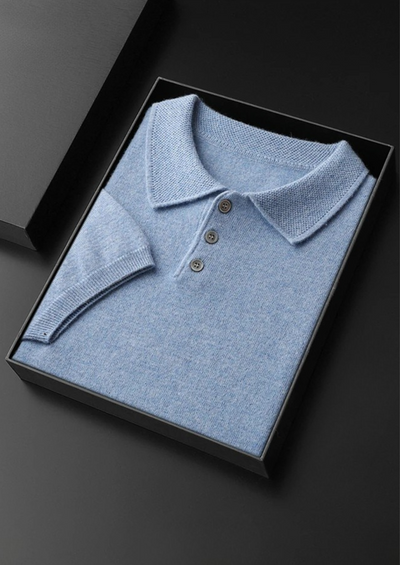 POLO CLASSICA 100% CASHMERE