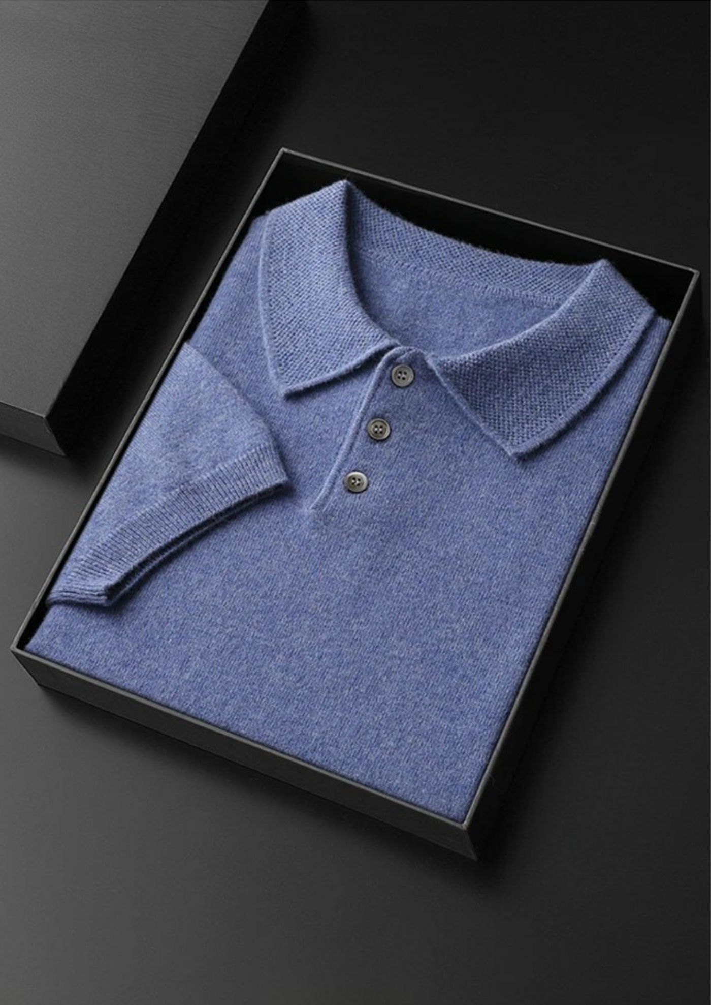 POLO CLASSICA 100% CASHMERE