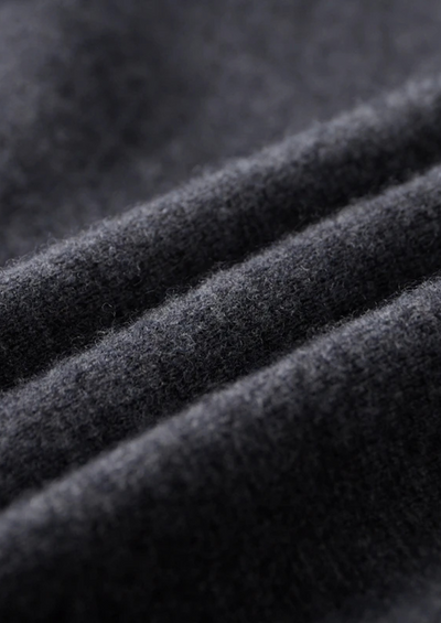 FELPA CON CAPPUCCIO E ZIP IN 100% CASHMERE