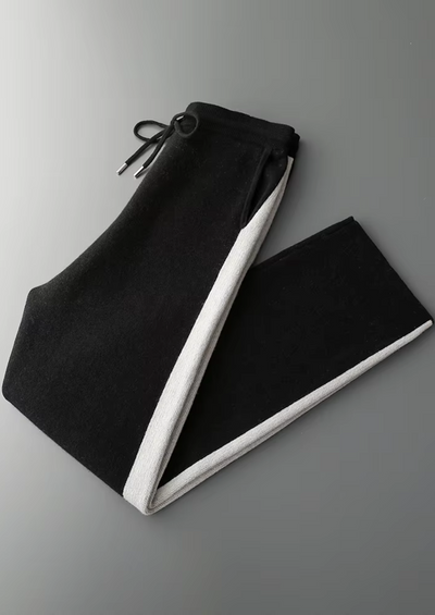 PANTALONI LARGHI PER IL TEMPO LIBERO IN 100% CASHMERE