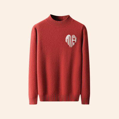 MAGLIONE CUORE 100% CASHMERE