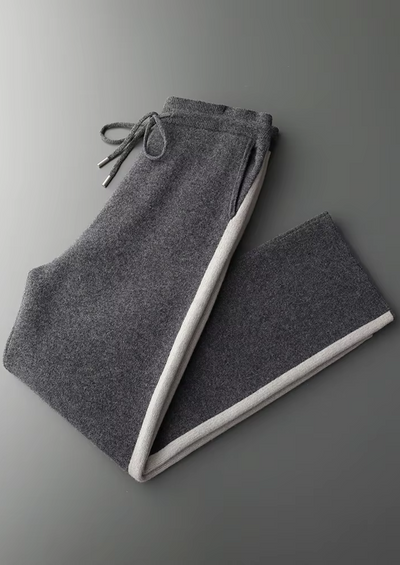 PANTALONI LARGHI PER IL TEMPO LIBERO IN 100% CASHMERE