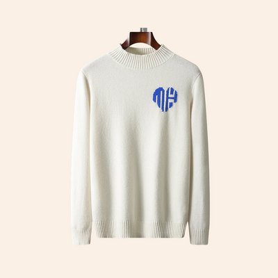 MAGLIONE CUORE 100% CASHMERE