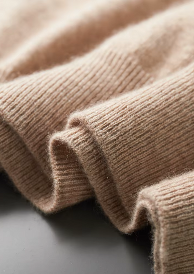T-SHIRT CLASSICA A GIROCOLLO 100% CASHMERE