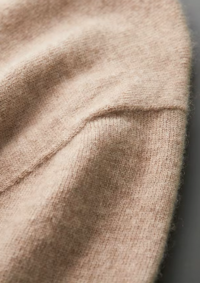 T-SHIRT CLASSICA A GIROCOLLO 100% CASHMERE
