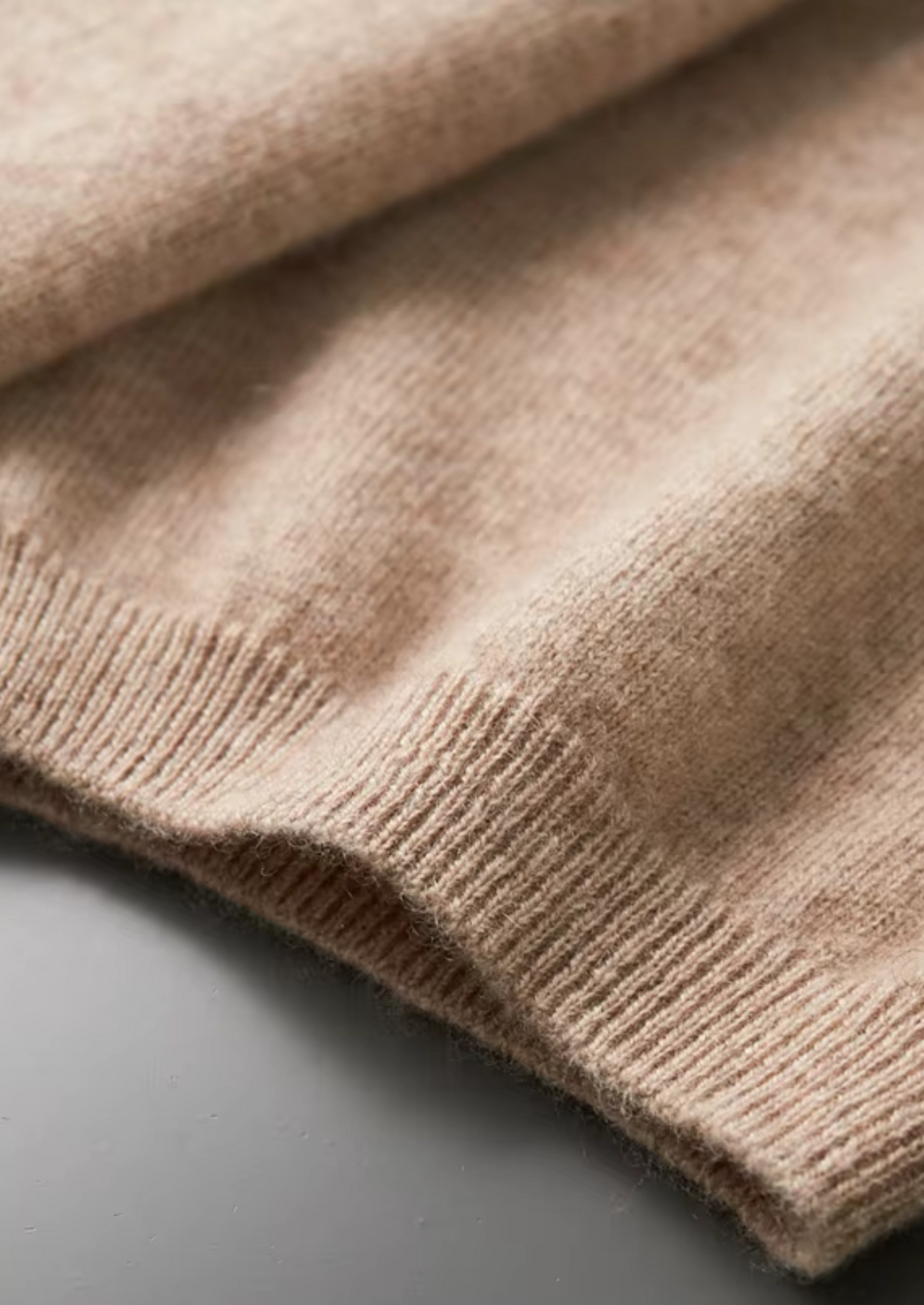 T-SHIRT CLASSICA A GIROCOLLO 100% CASHMERE