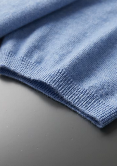 T-SHIRT A COLLO ALTO 100% CASHMERE