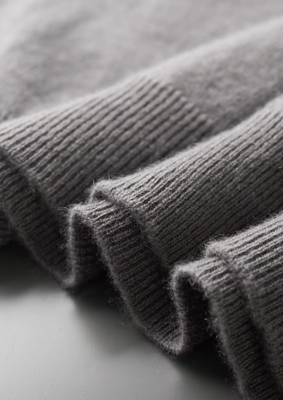 T-SHIRT A COLLO ALTO 100% CASHMERE