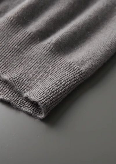 T-SHIRT A COLLO ALTO 100% CASHMERE