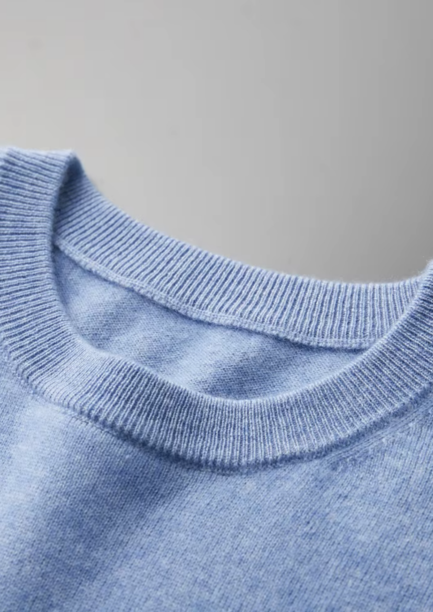 T-SHIRT CLASSICA A GIROCOLLO 100% CASHMERE
