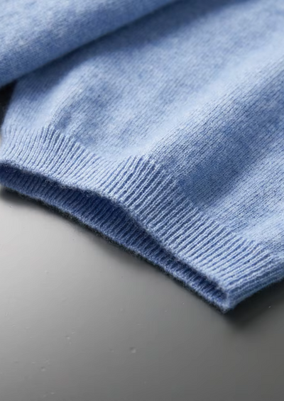 T-SHIRT CLASSICA A GIROCOLLO 100% CASHMERE