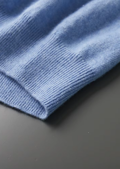 T-SHIRT CLASSICA A GIROCOLLO 100% CASHMERE