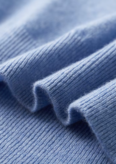 T-SHIRT CLASSICA A GIROCOLLO 100% CASHMERE