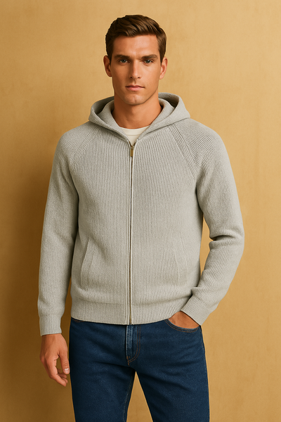 Enzo™ | Cardigan in lana merino