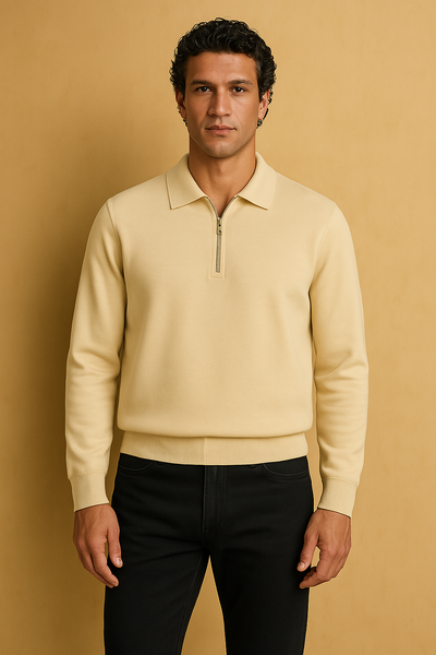 Matteo™ | Maglia mezza zip