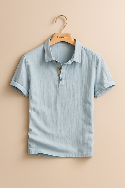 Polo in lino Amalfi™