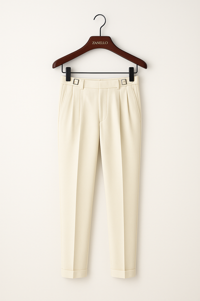 Livorno™ | Pantaloni italiani a vita alta
