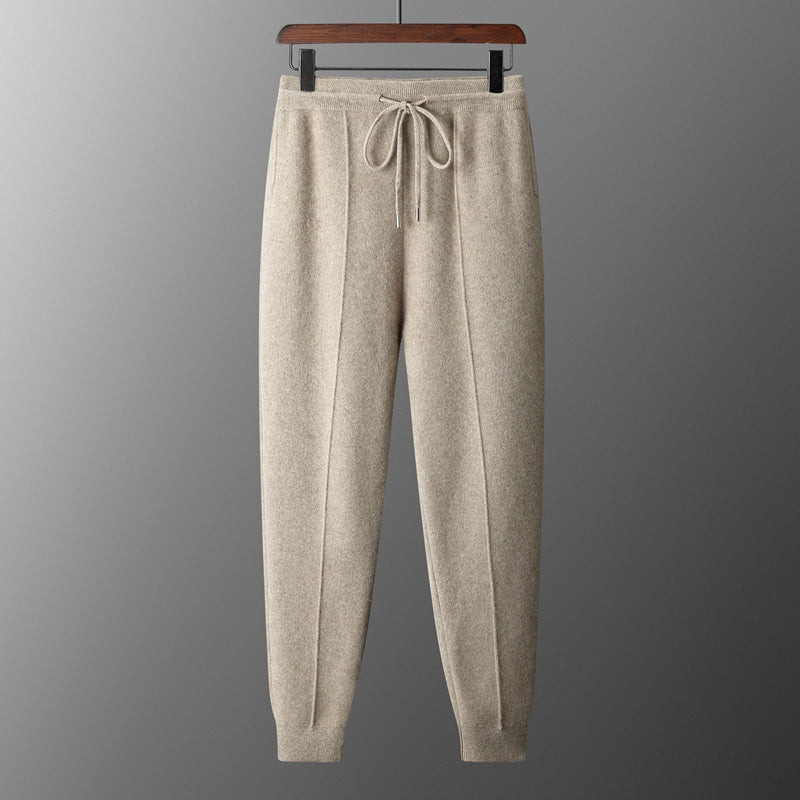 PANTALONI 100% CASHMERE