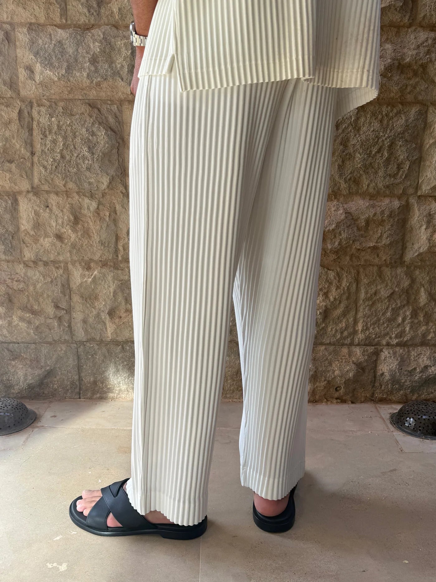 Nuvair™ | Pantaloni plissettati 