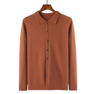 Bottone polo 100% cashmere