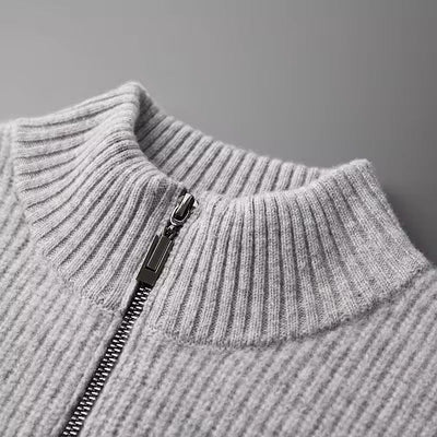 GILET A COSTINE 100% CASHMERE